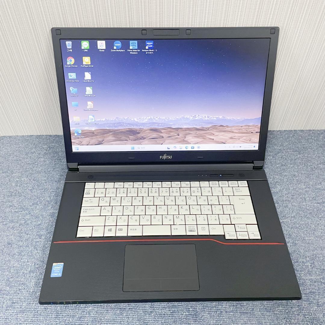 FUJITSU ノートPC Windows 11 SSD搭載
