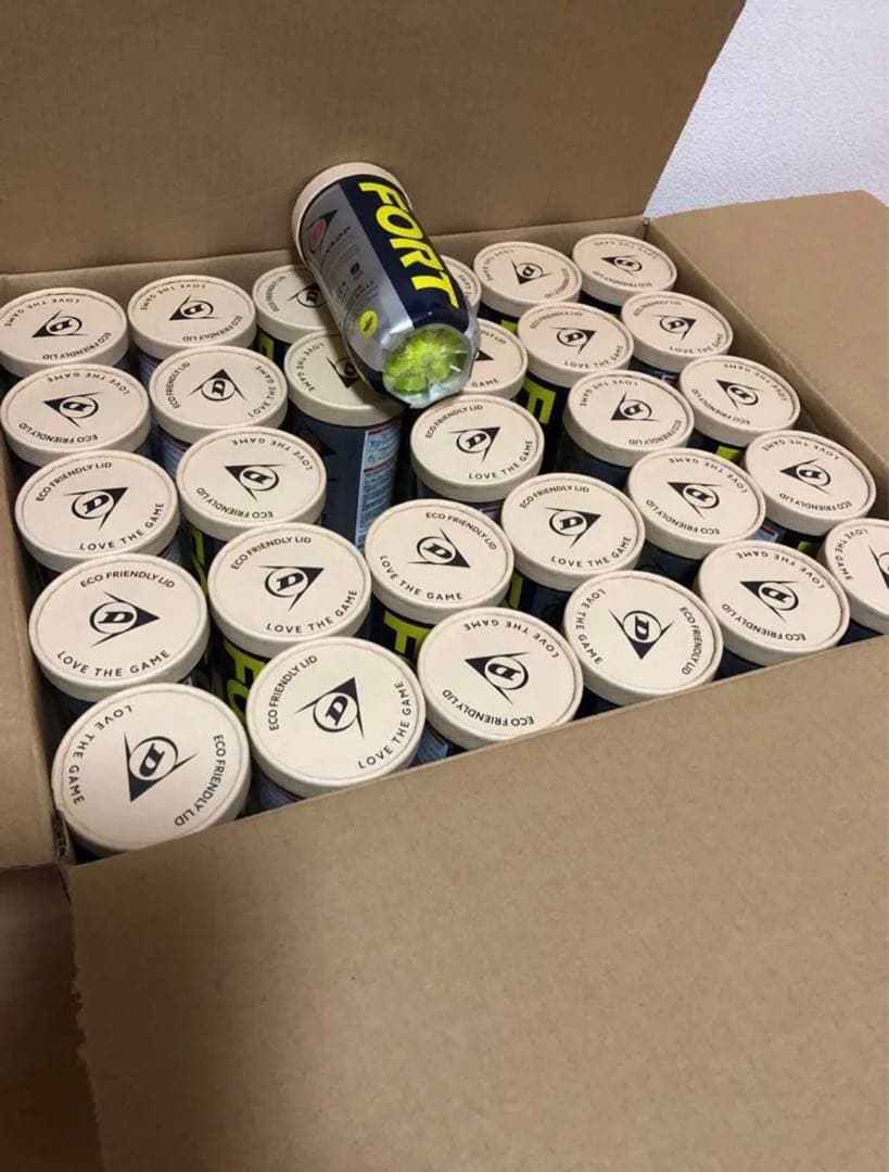 ダンロップフォート　硬式テニスボール　30缶　60球　新品未使用