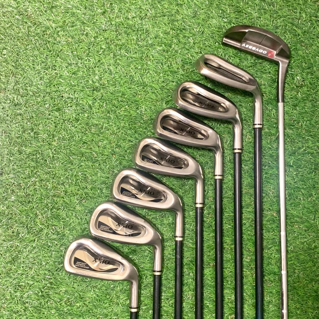 ゼクシオバッグ XXIO9 高級パター付 メンズゴルフセット11本 SR,R