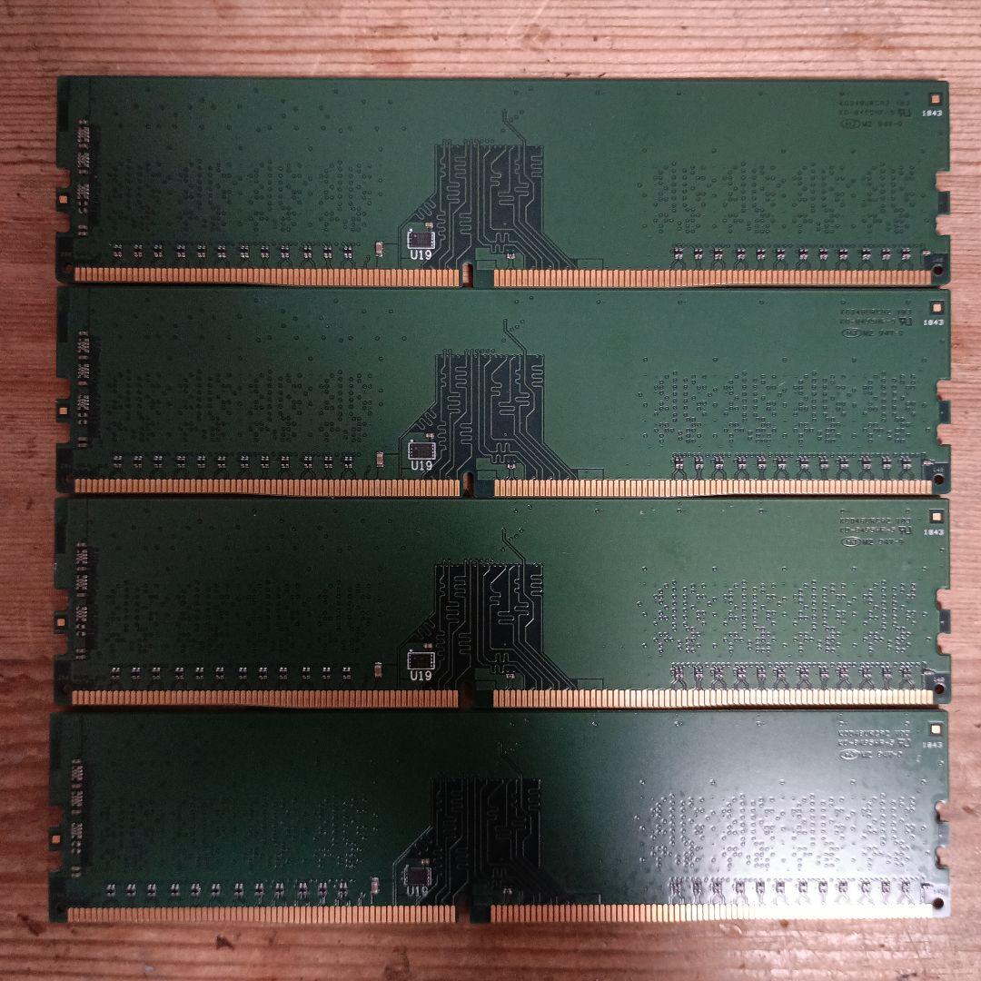 crucial DDR4-2666 8GB×4 32GB