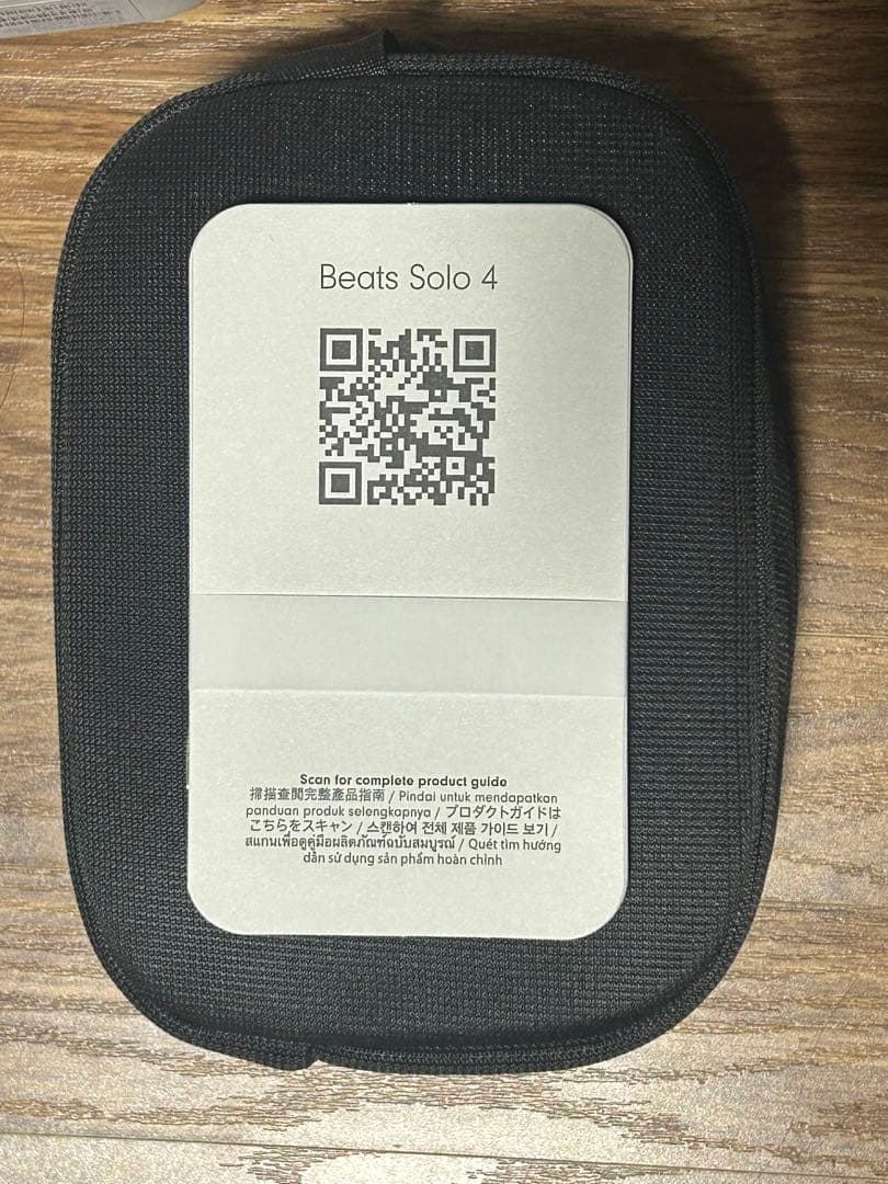 Beats Solo 4 ブラック ワイヤレスヘッドホン