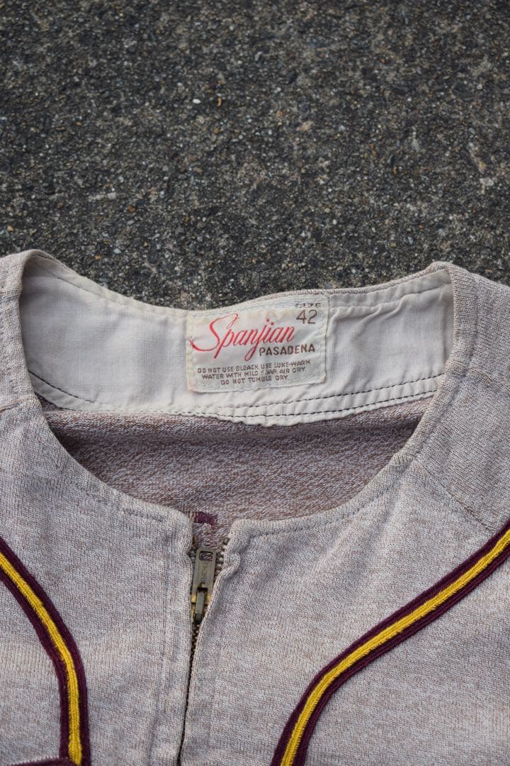 ウェア 1950's USA Baseball Shirt