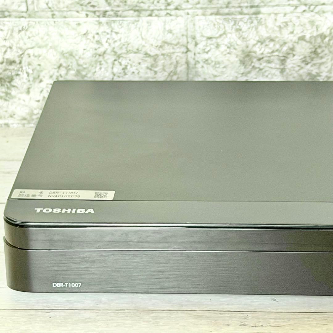東芝「レグザ・ブルーレイ DBR-T1007」HDD 1TB・3チューナー搭載