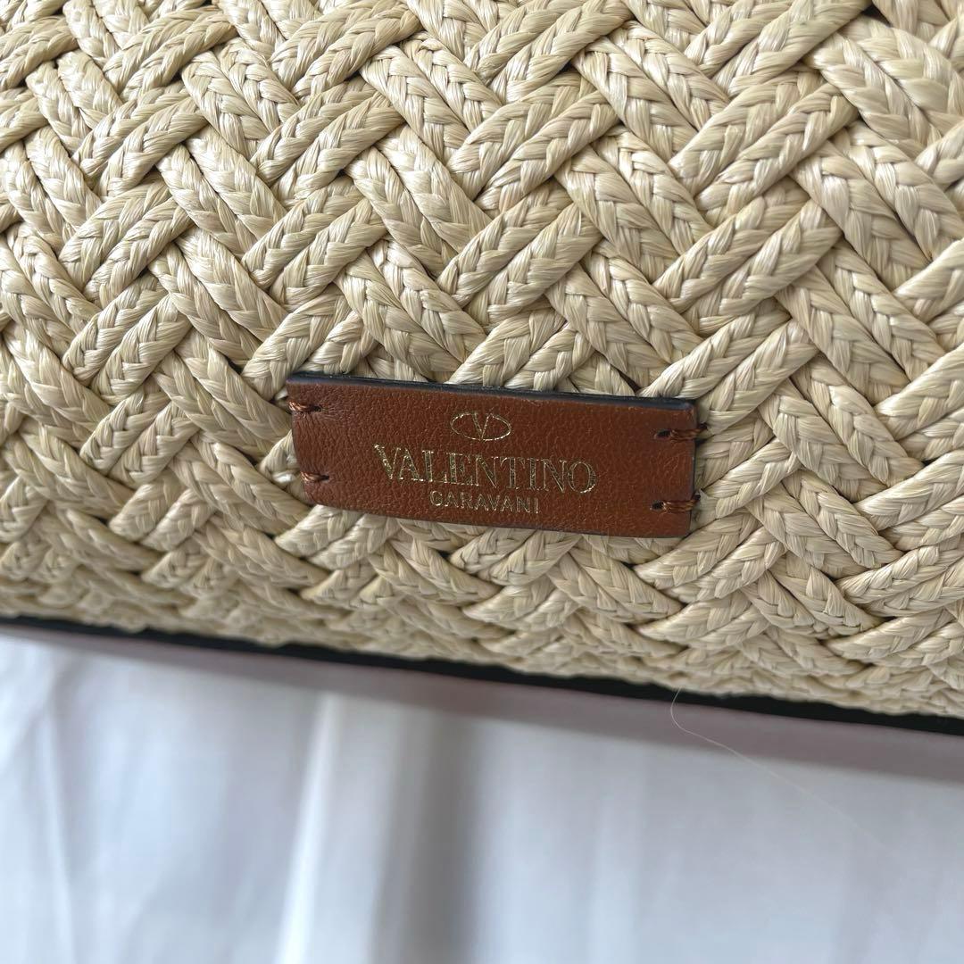 ヴァレンティノ ロックスタッズ 付き かごバッグ