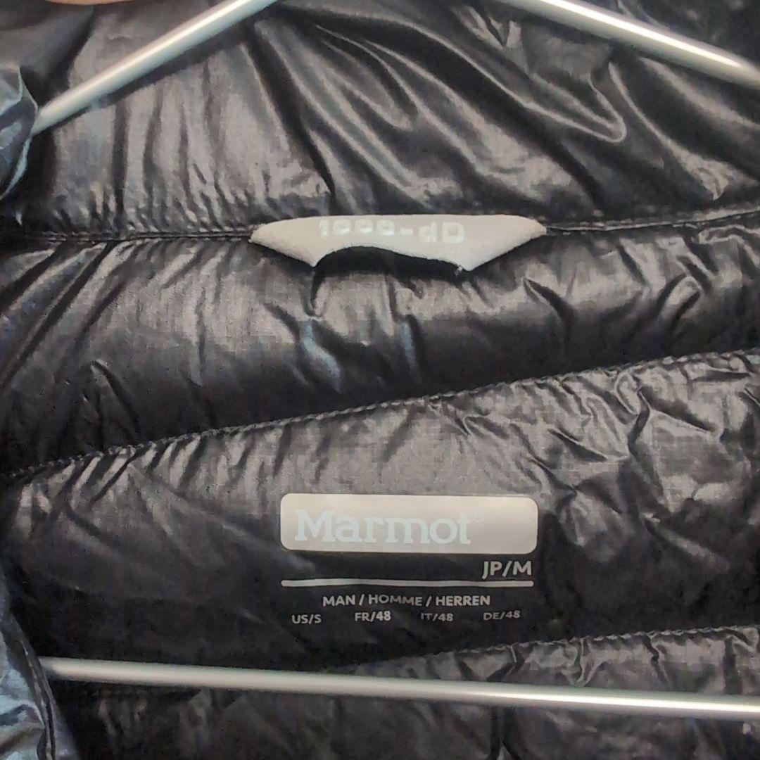 マーモット 1000イーズダウンパーカー メンズ　M ブラック