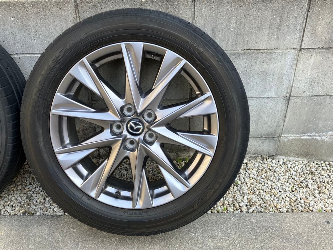 マツダCX-8純正 タイヤ付きホイール 4本セット
