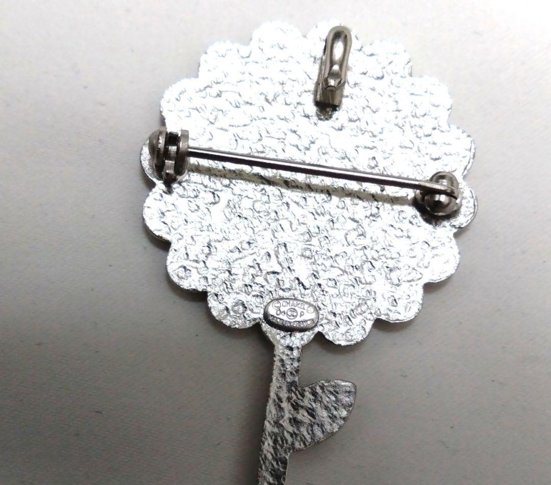 超希少　CHANEL　フラワーブローチ　04P