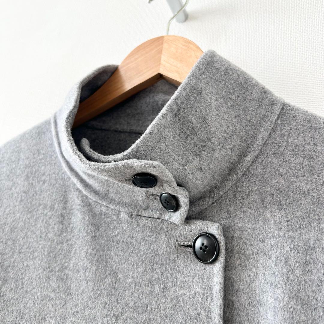 2024AW✨スローブイエナ　HAMILTONスタンドコート　グレー