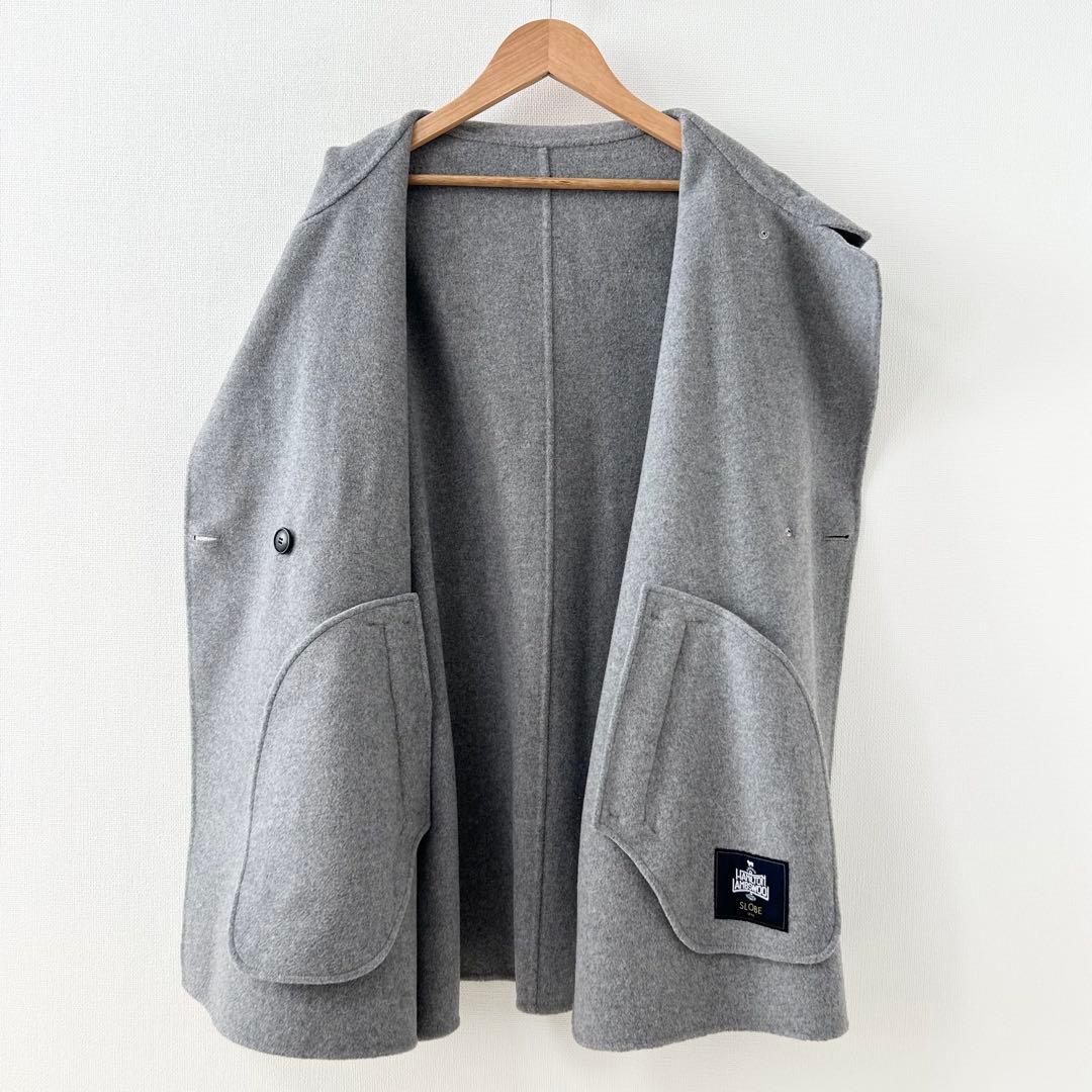 2024AW✨スローブイエナ　HAMILTONスタンドコート　グレー