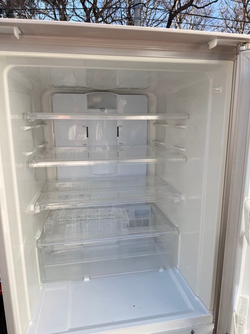 「引き取り船橋市)」350l sharp冷蔵庫 両方ともドア開けれるタイプ