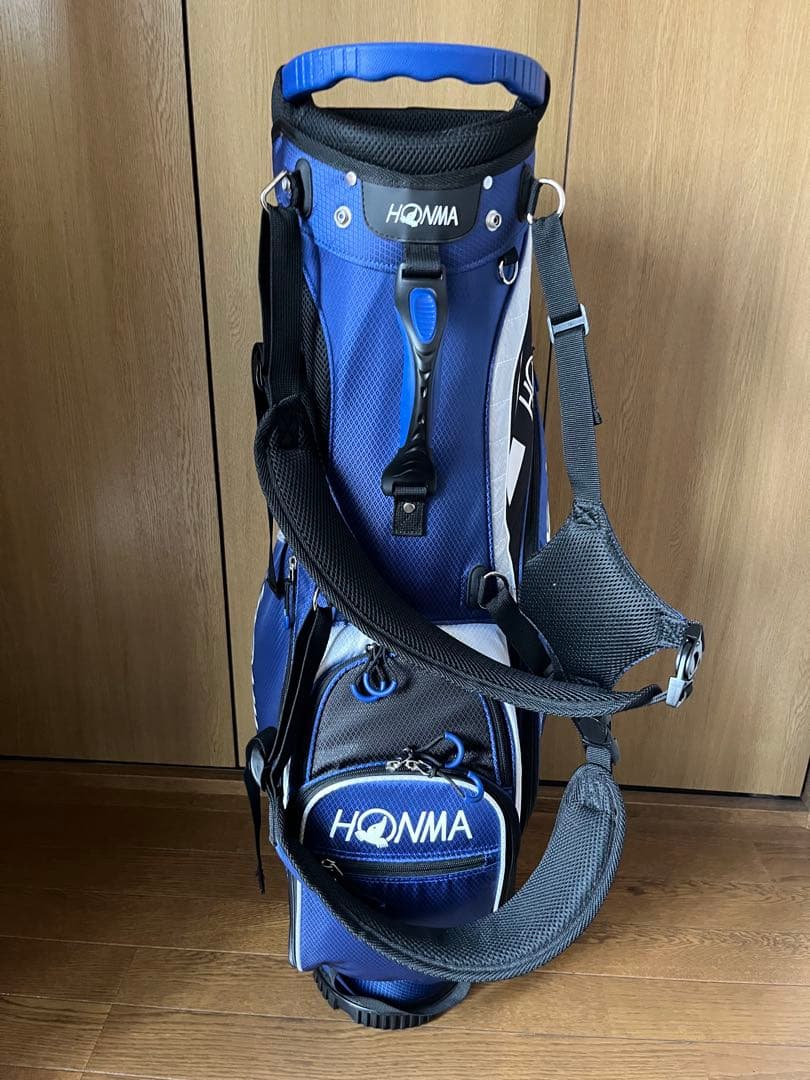 【美品】本間スタンドキャディーバック