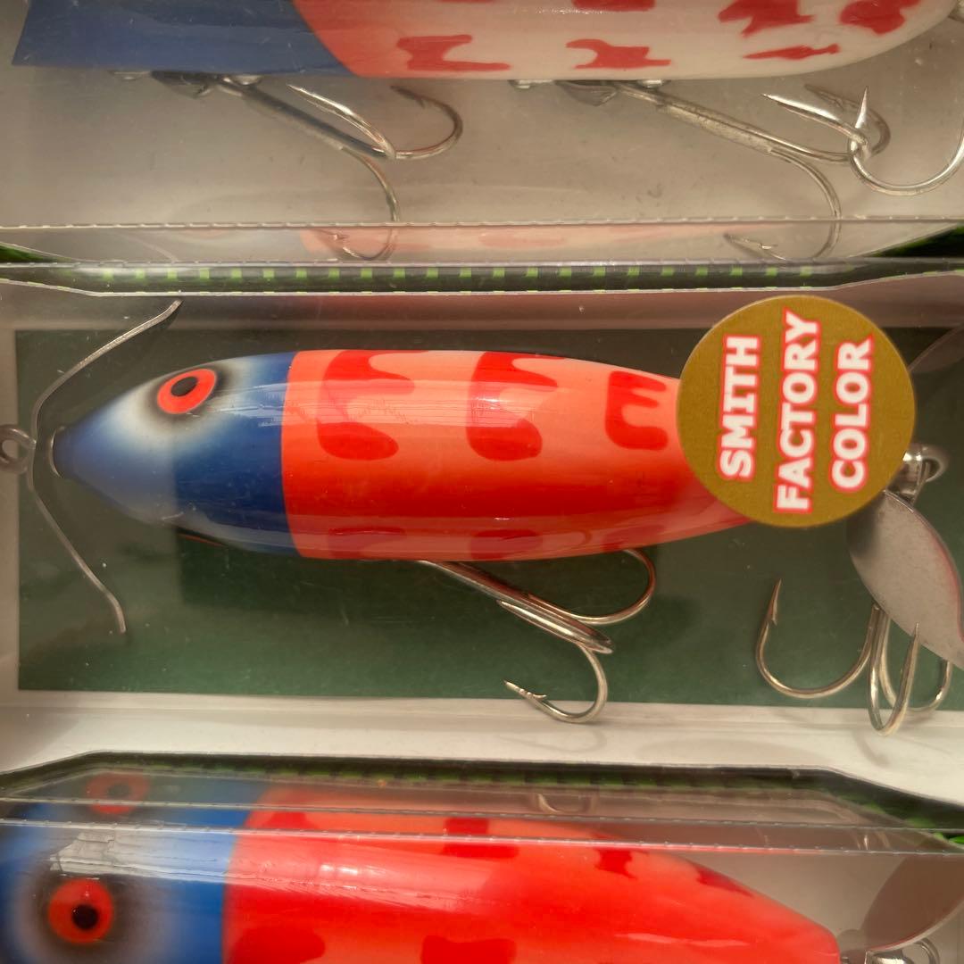 ヘドン　SMBH 3個 ラッキー13 マグナムトーピード　ウンデッドスプーク