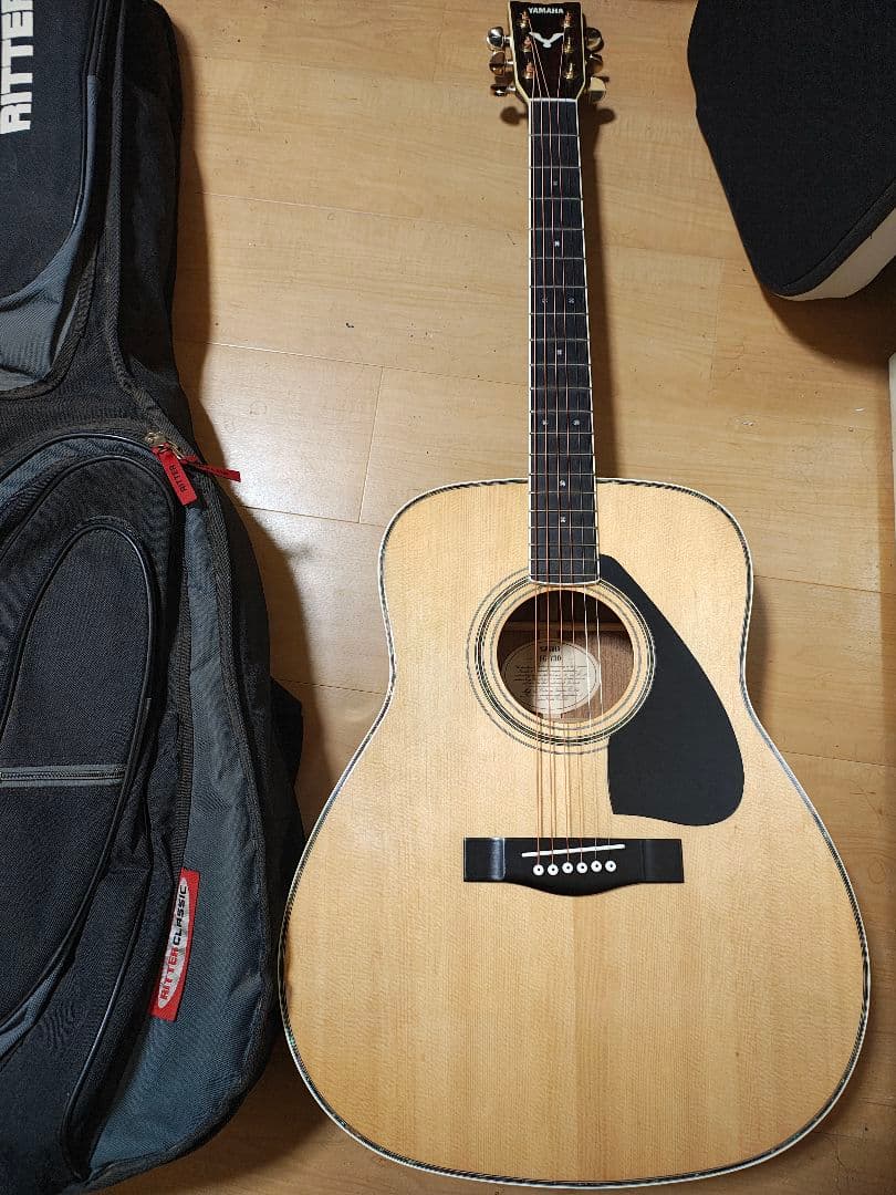 単板トップ日本製YAMAHA FG-730/美品/リッターギグケース