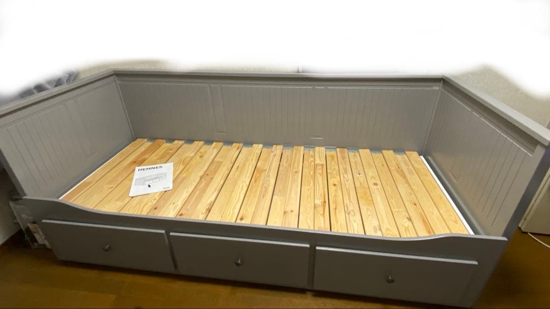 IKEA ヘムネスベット　グレー