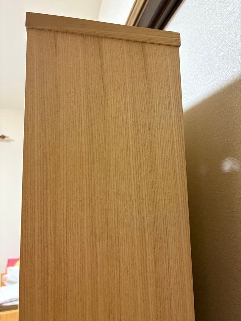 無印　廃盤薄型シェルフ　5段可動棚