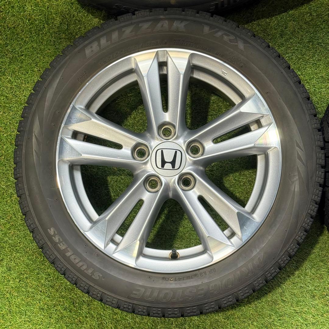 サ　4本送料込み　195/55R16 87Q CR-Z純正アルミ