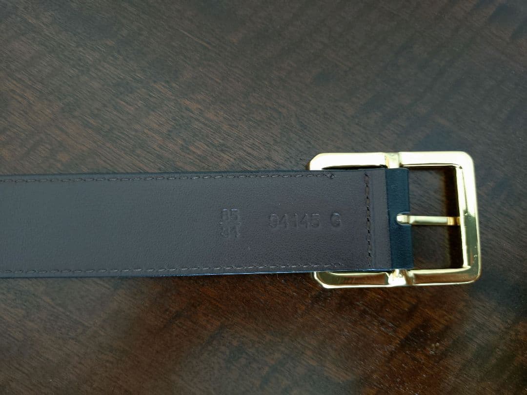 【美品】ドゥーズィエムクラス メゾンボワネ レザーベルト