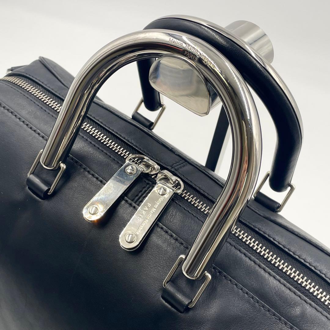 【入手困難】メゾンマルジェラ ブリーフケース 2way メタルハンドル 大容量