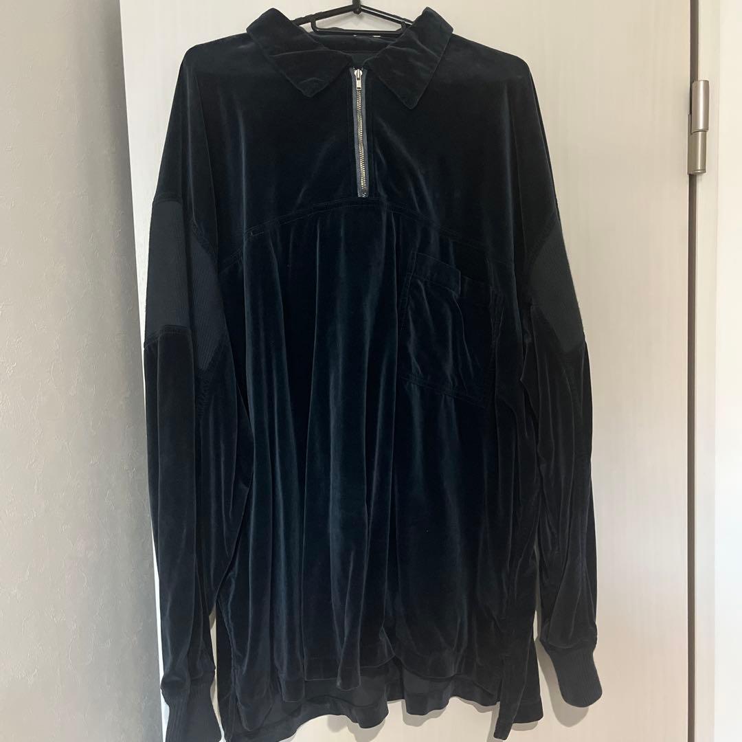 トップス cavempt c.e. VELVET PULLOVER SHIRT