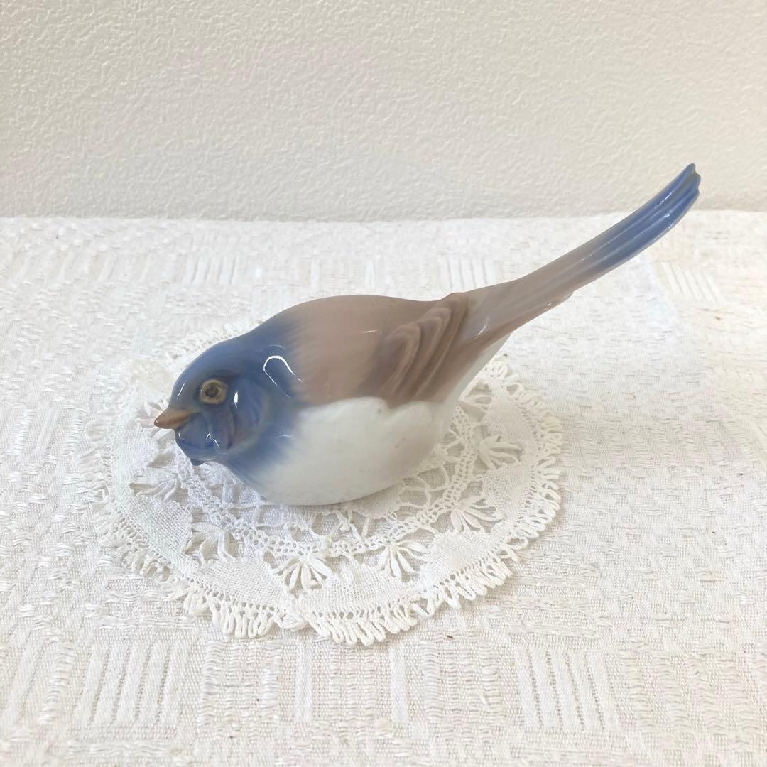 【歳末SALE】ロイヤルコペンハーゲンB＆G 鳥のオブジェ美品2羽セット