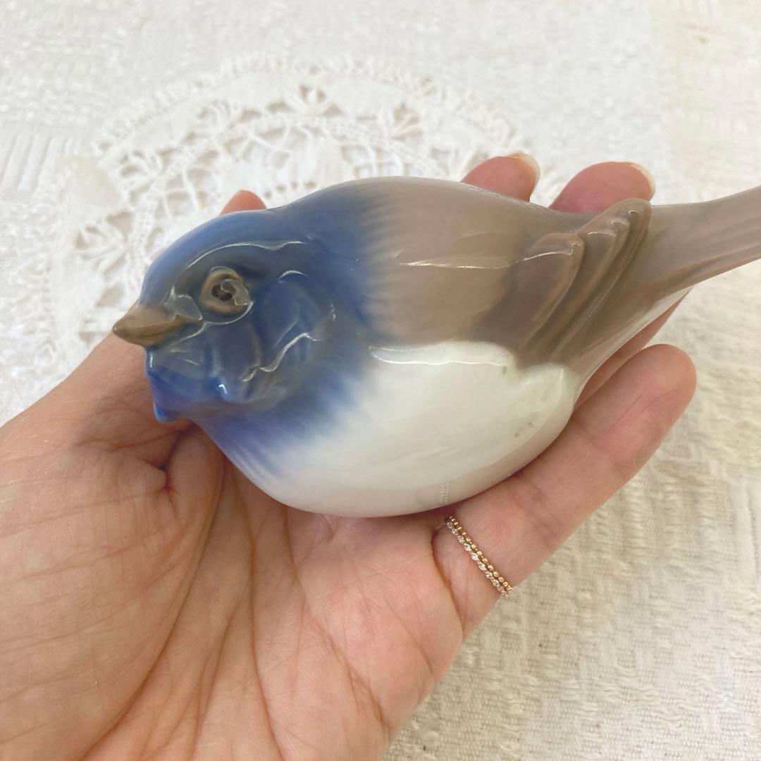 【歳末SALE】ロイヤルコペンハーゲンB＆G 鳥のオブジェ美品2羽セット