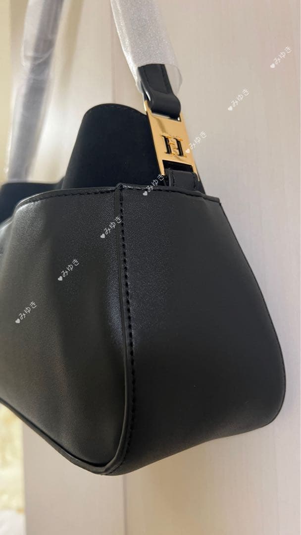 Herlipto Modern Muse Baguette Bag黒