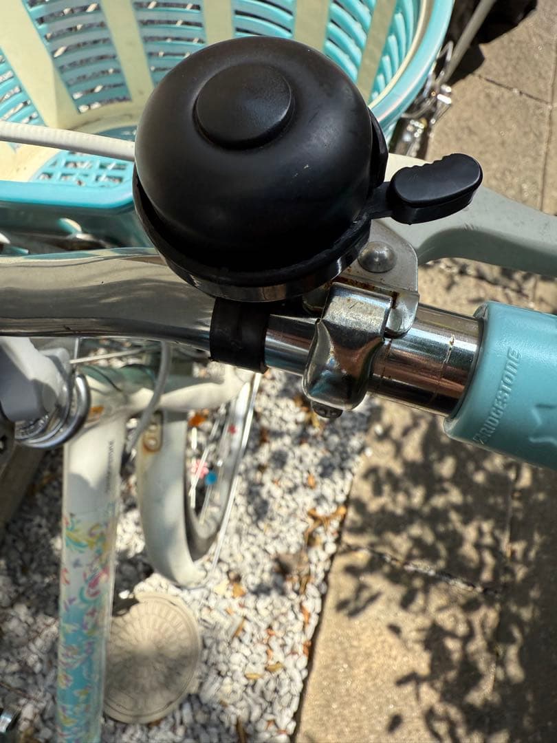 【直接引渡しのみ】ブリヂストン　エコパル22インチ　 水色 キッズバイク