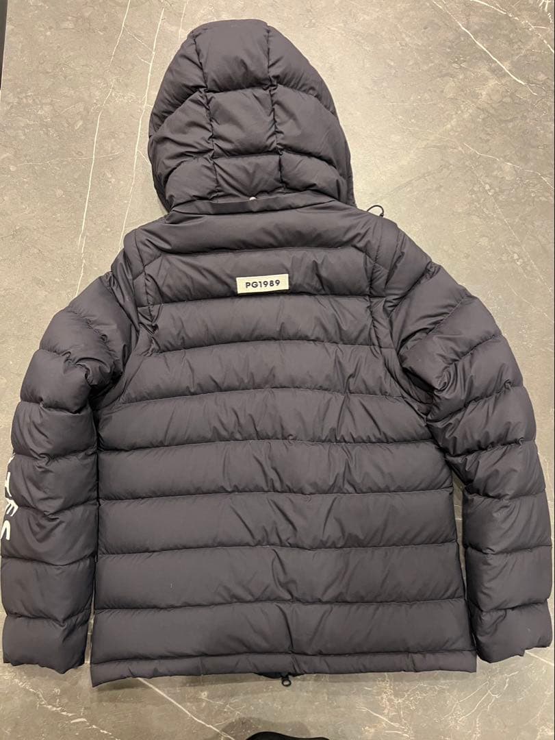 PEARLY GATES フード付きダウンジャケット ネイビー　サイズ4