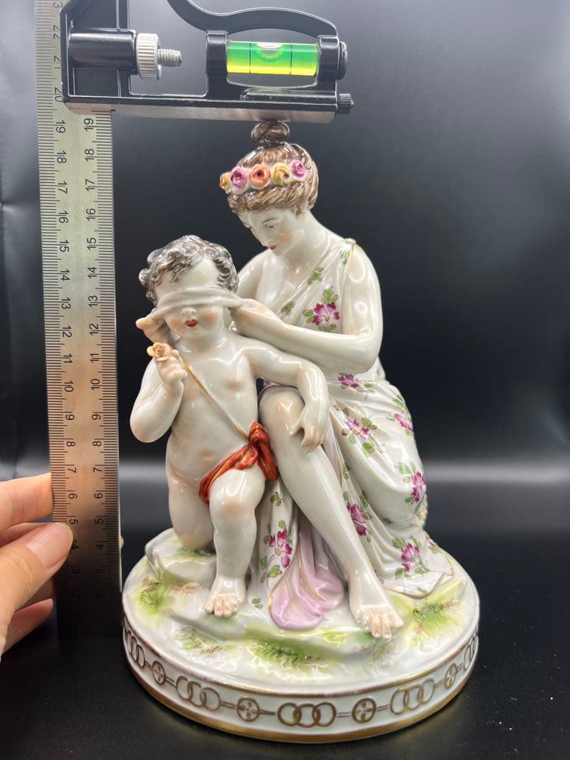 母子像 陶磁器 フィギュア