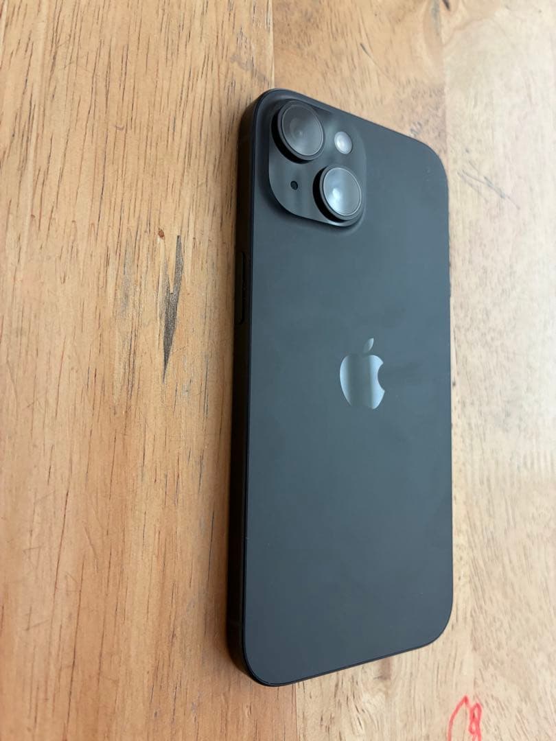 【シオンモンキー】Apple iPhone 15 ブラック 本体