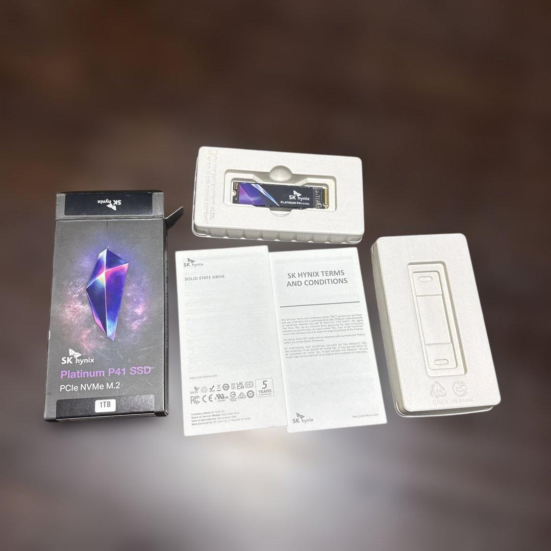 Platinum P41 SHPP41-1000GM-2 内蔵SSD 1TB
