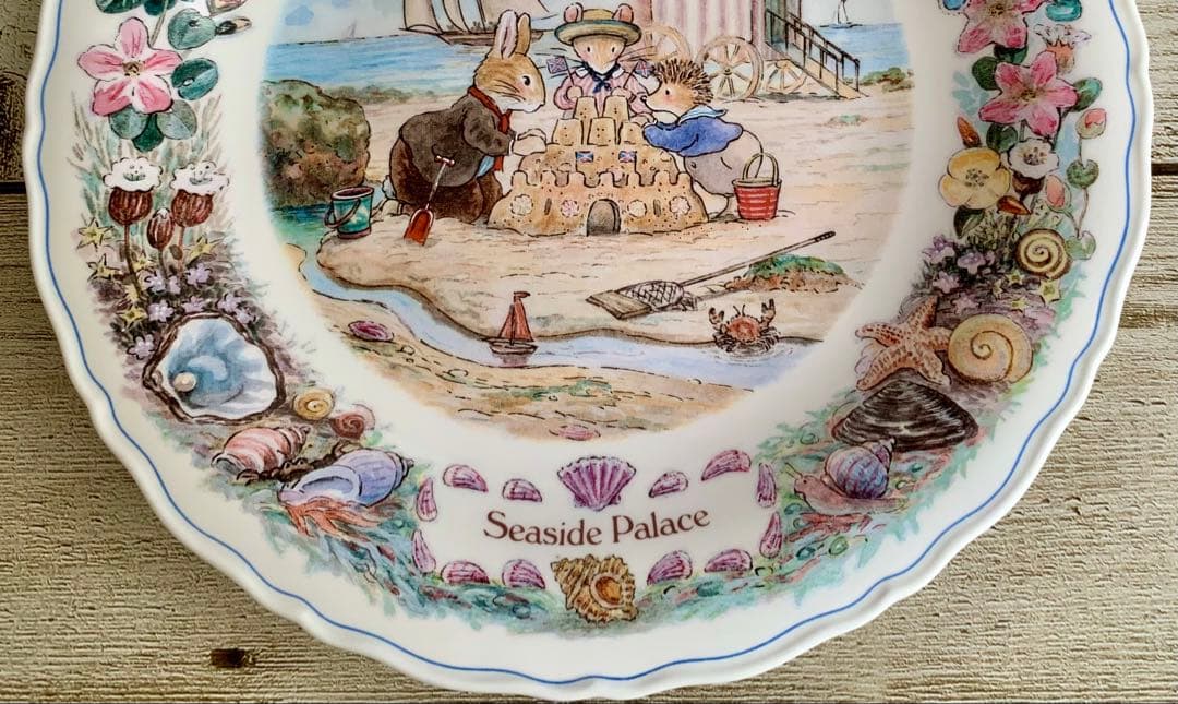 フォックスウッドものがたり Seaside Palace プレート 絵皿