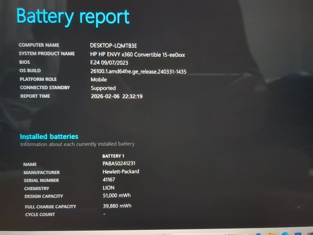 ENVY x360 15-ee Ryzen 7 512GBSSD メモリ16GB