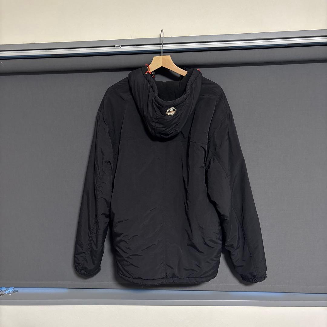 NAPAPIJRI フード付きジャケット 黒　中綿　アノラック