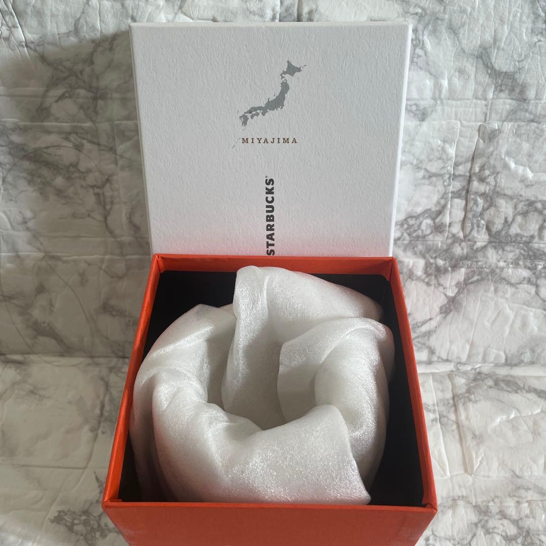 宮島限定品スターバックス 広島 もみじ紋 マグカップ【箱付き】新品