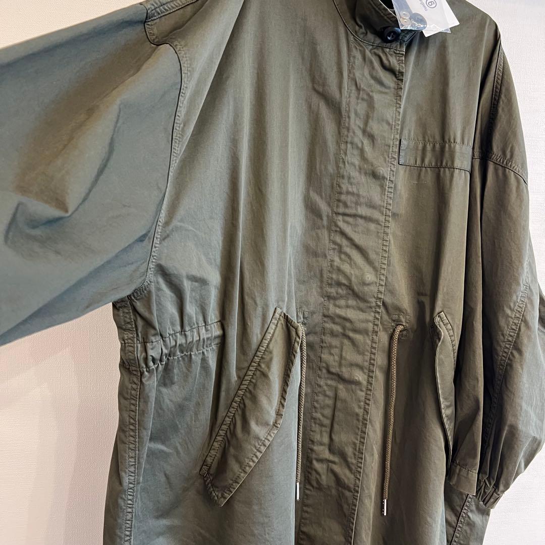 MM6 オーバーサイズ モッズコート S32AH0030