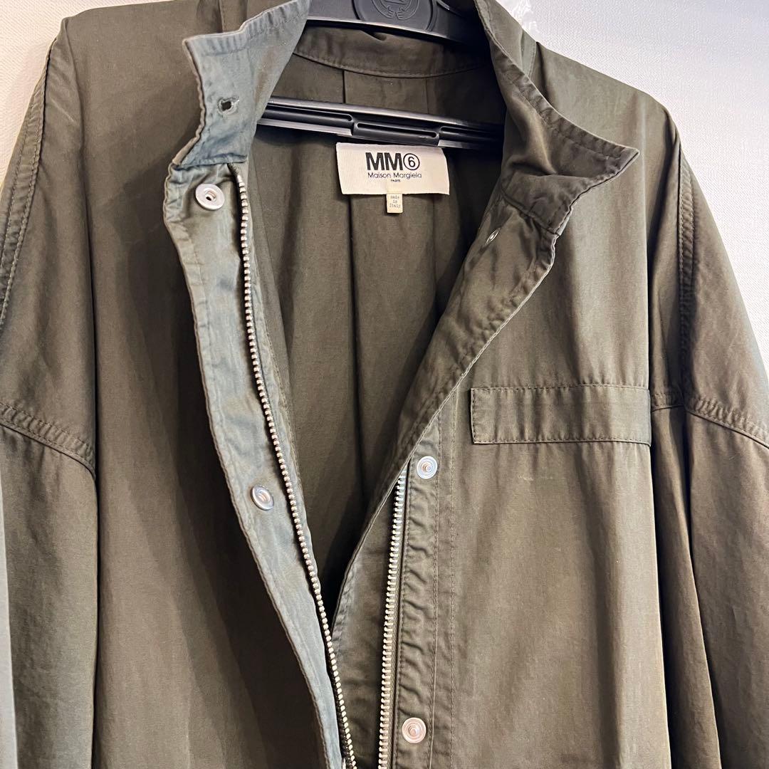 MM6 オーバーサイズ モッズコート S32AH0030