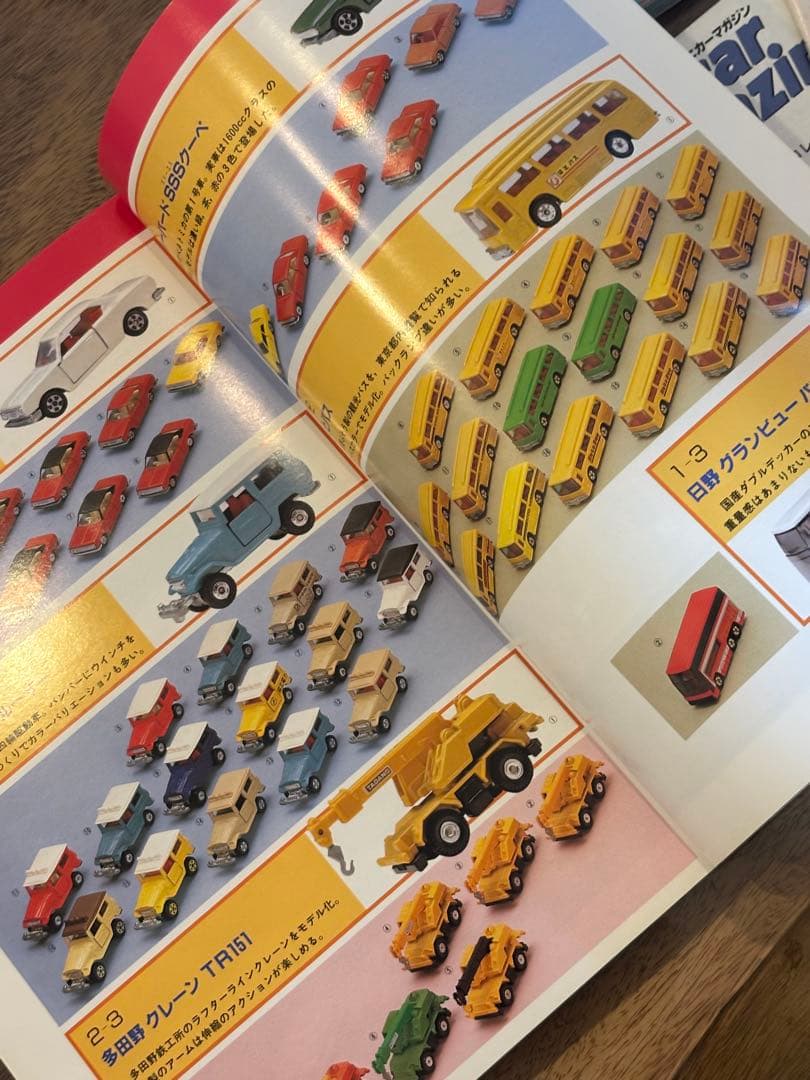 トミカ関連雑誌　「ミニカー大百科－トミカコレクションのすべて」など全10冊