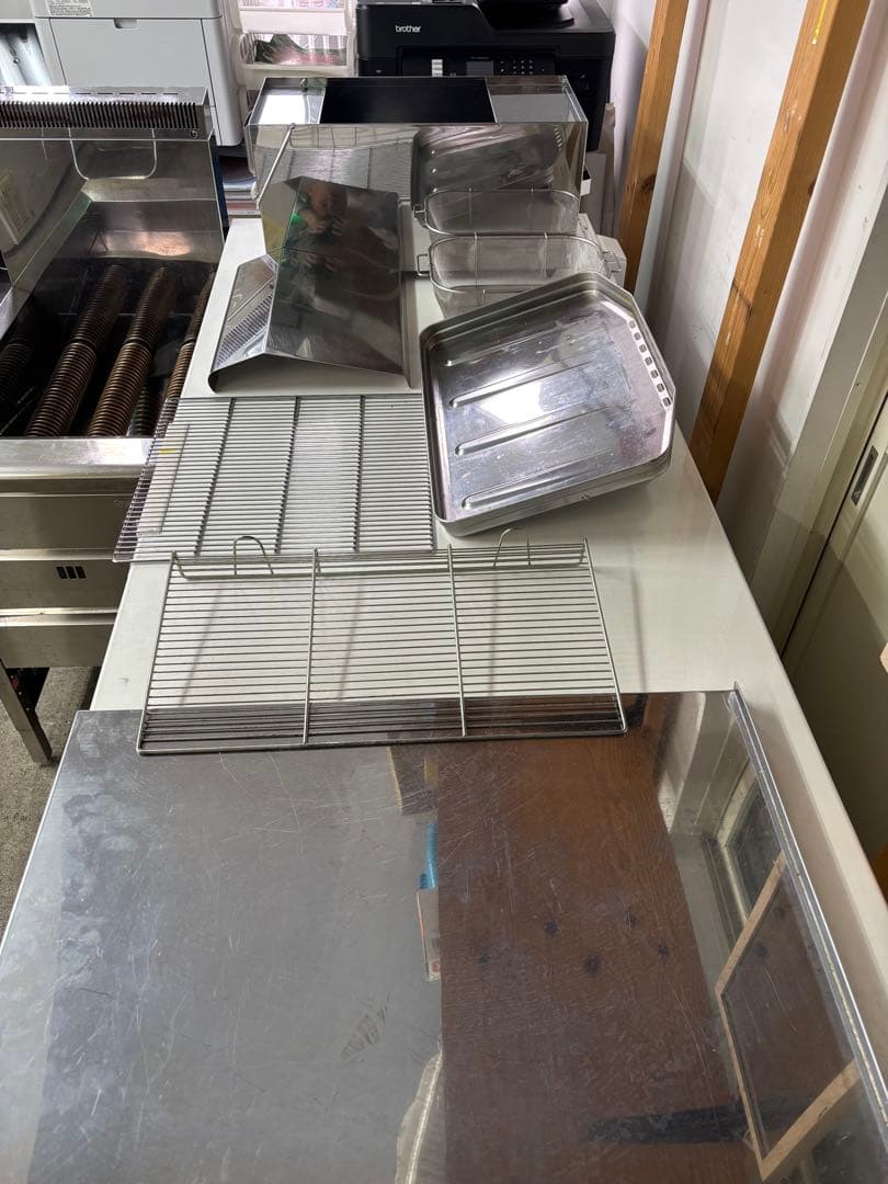 超美品 タニコーフライヤーTGFL-45AC 18ℓ LPガス 付属品付き