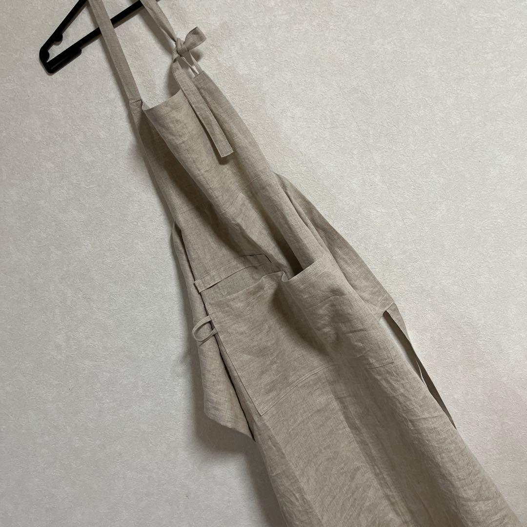 リネンエプロン☆リーノエリーナ　キャピタル　エシレ　アーツアンドサイエンス系