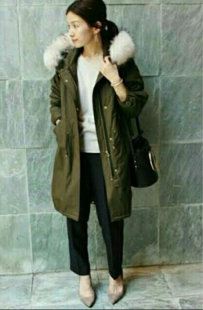 ☆Mika ☆ IENA 定価47,300円　モッズコート　38