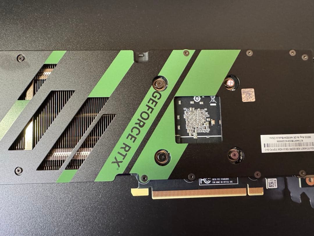 極美品　新品同様　GeForce Rtx 4060ti 8G Manli