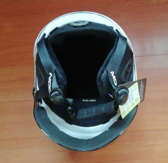 バイザー ヘルメット サイズ M（55cm～58cm）マットホワイト