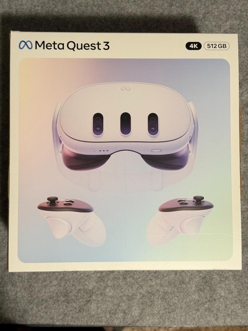 【保証書付き】 Quest 3 512GB ホワイト