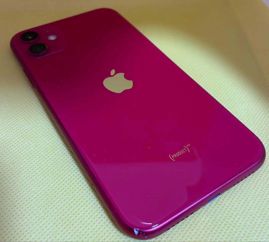 iPhone11 Red 赤　SIMフリー 256GB