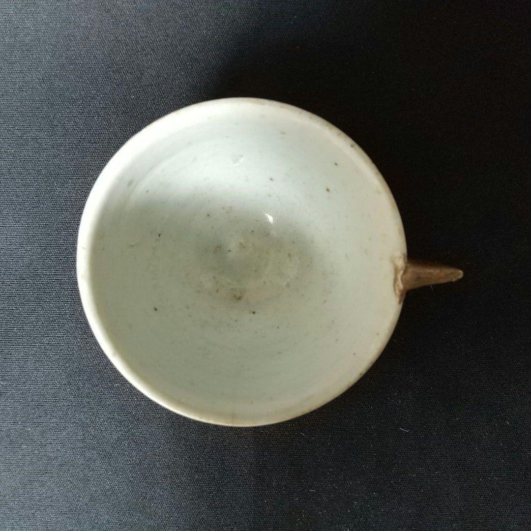 李朝  片耳杯  盃  希少  貴重  骨董  茶道具