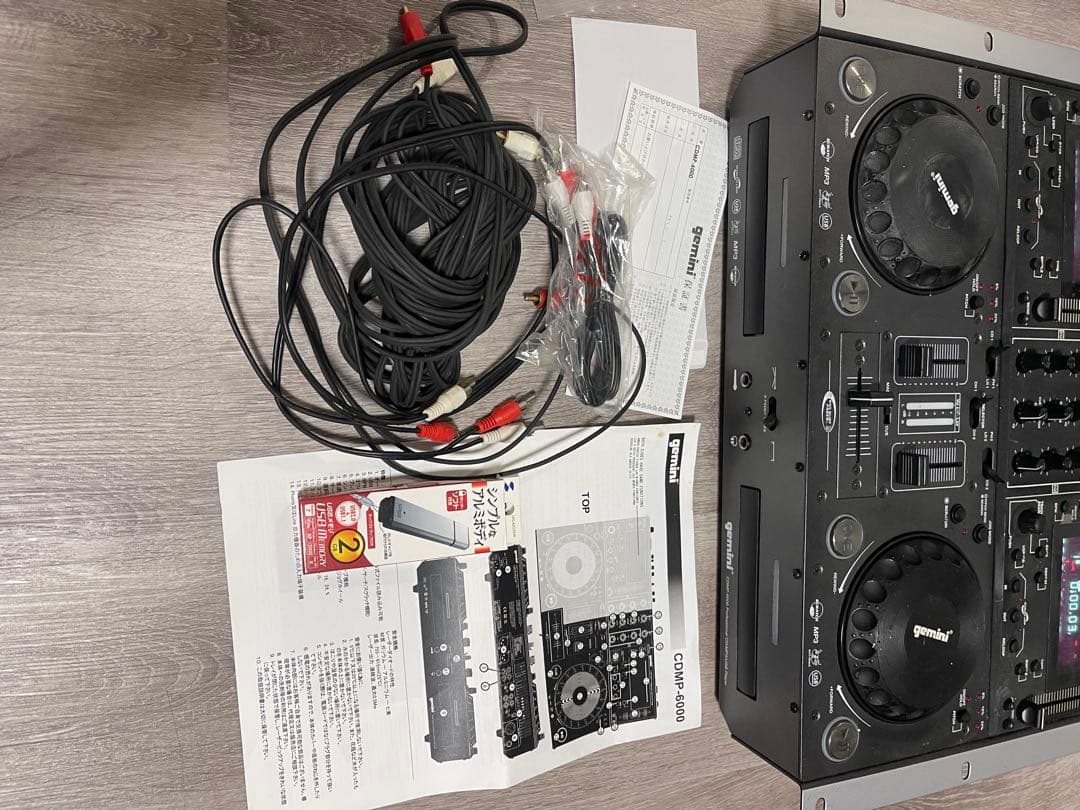 【通電確認済】GEMINI ジェミニ CD プレイヤー CDMP-6000