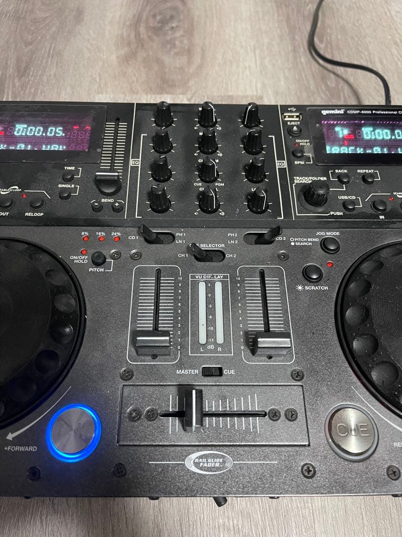 【通電確認済】GEMINI ジェミニ CD プレイヤー CDMP-6000