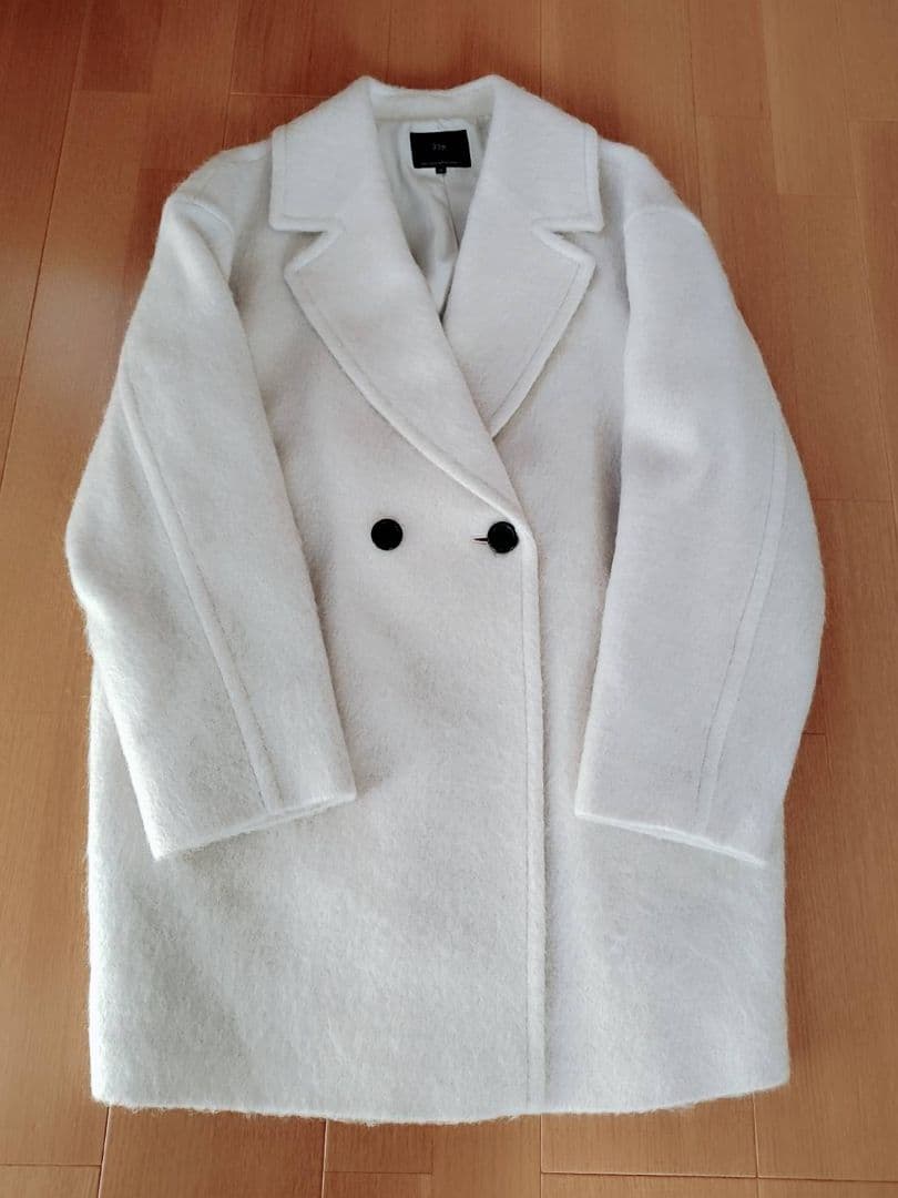 23区　ループカットシャギーピーコート