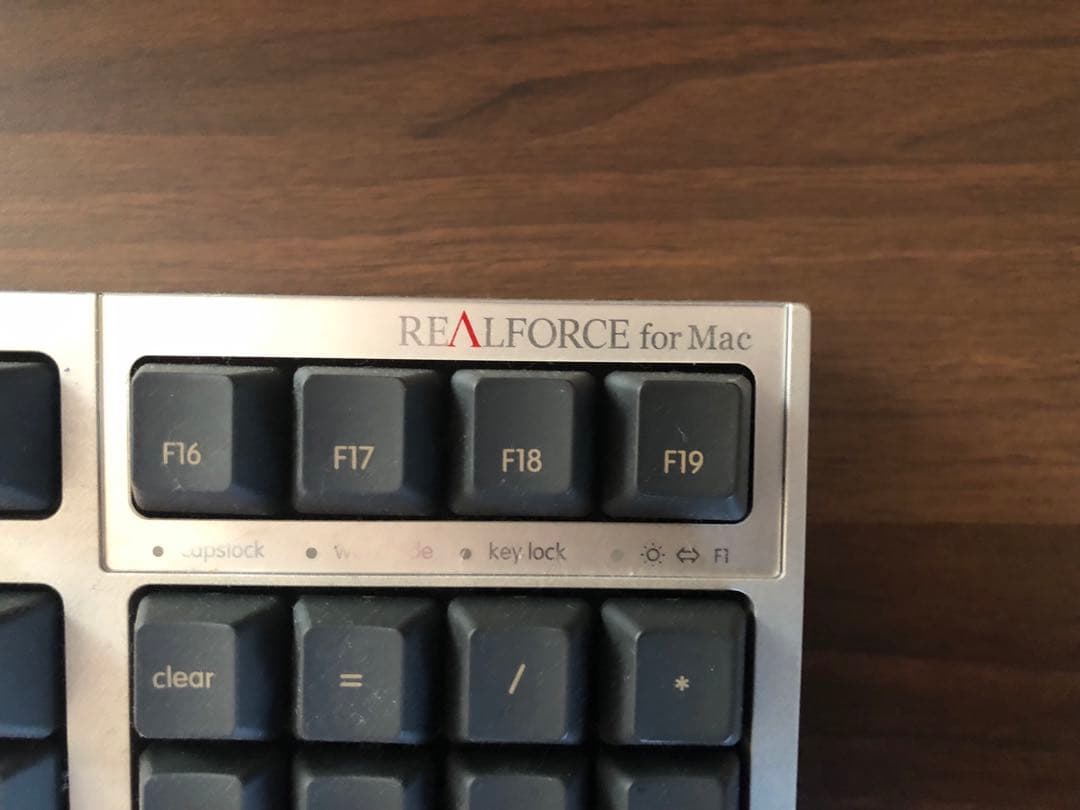 東プレ　REALFORCE for Mac JIS配列R2-JPVM-BK